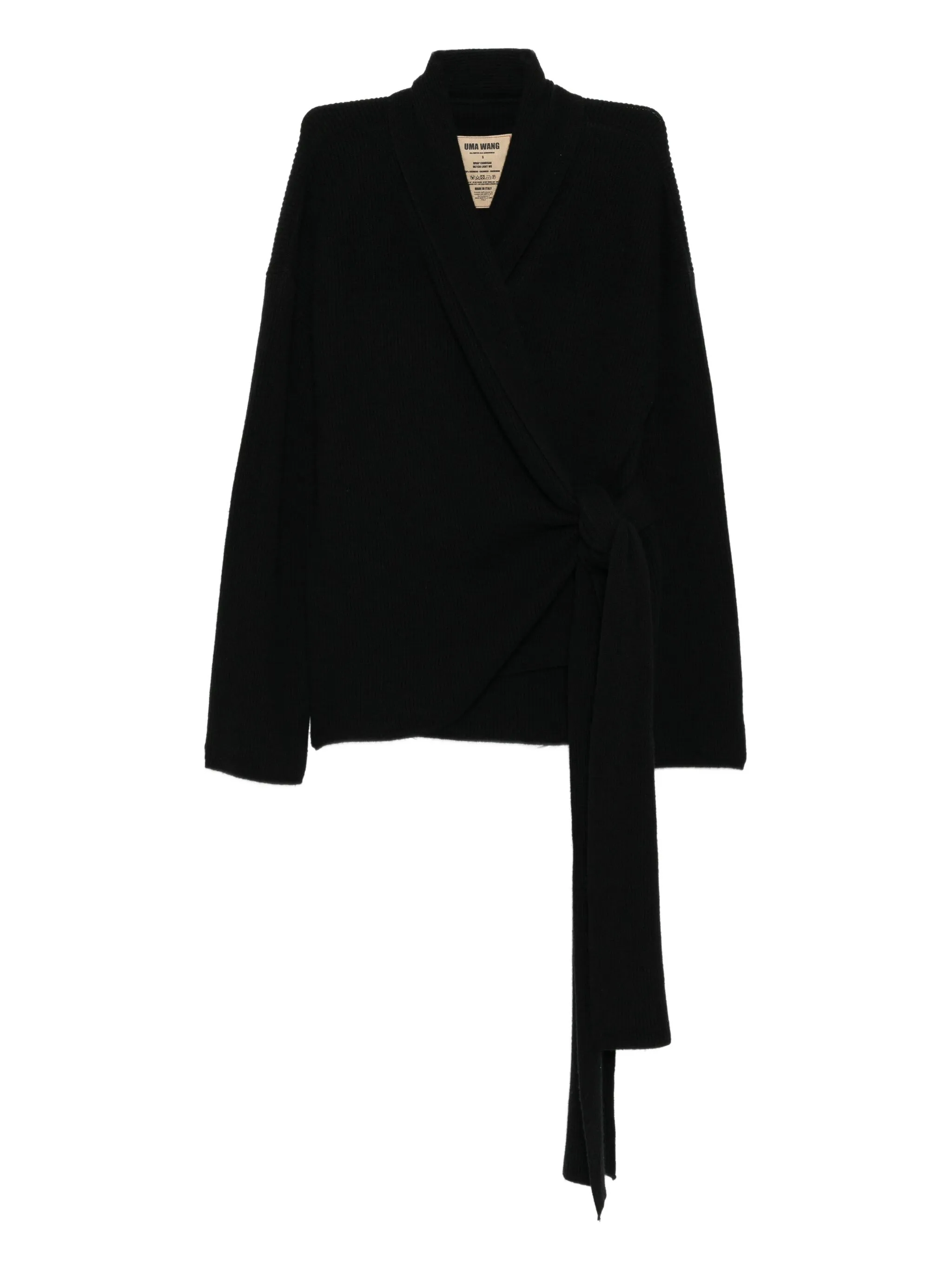 Кардиган с запахом Uma Wang, черный
Кардиган с запахом Uma Wang, черный