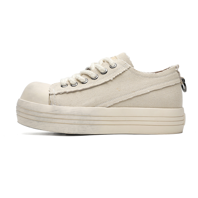 ZHENRAN Мужские низкие скейтерские кеды белые, цвет White
ZHENRAN Мужские низкие скейтерские кеды белые, цвет White