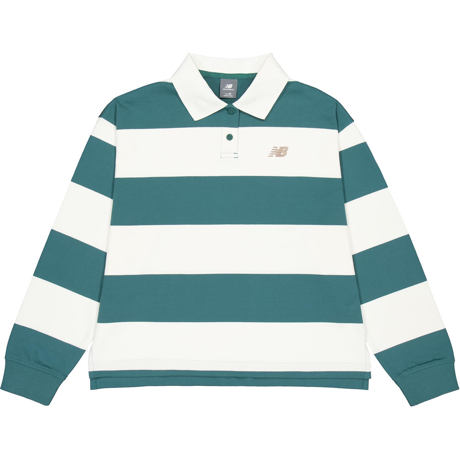 Рубашка поло женская зеленая New Balance
Рубашка поло женская зеленая New Balance