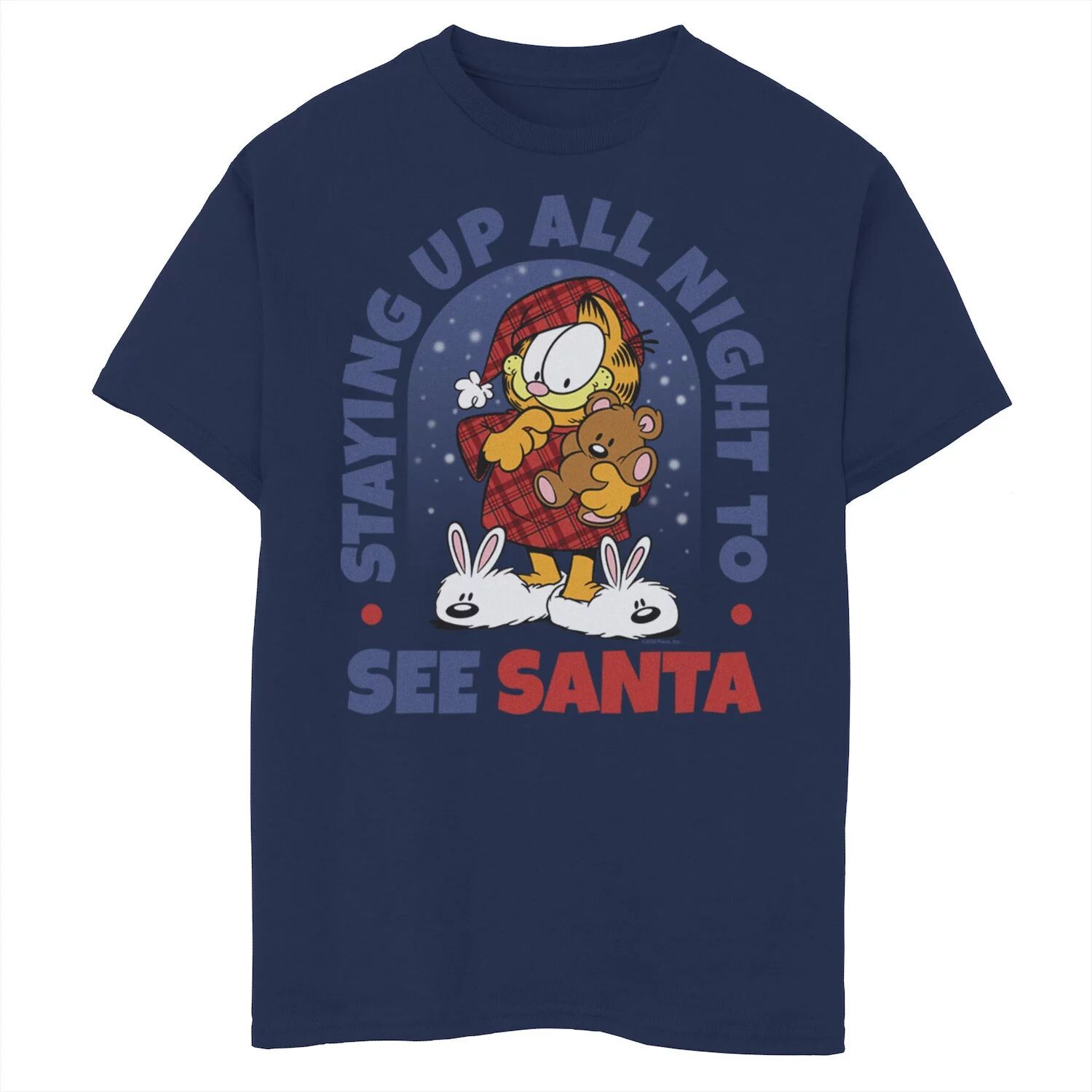 Футболка с рисунком Garfield Santa Up Late Holiday для мальчиков 8–20 лет Licensed Character
Футболка с рисунком Garfield Santa Up Late Holiday для мальчиков 8–20 лет Licensed Character