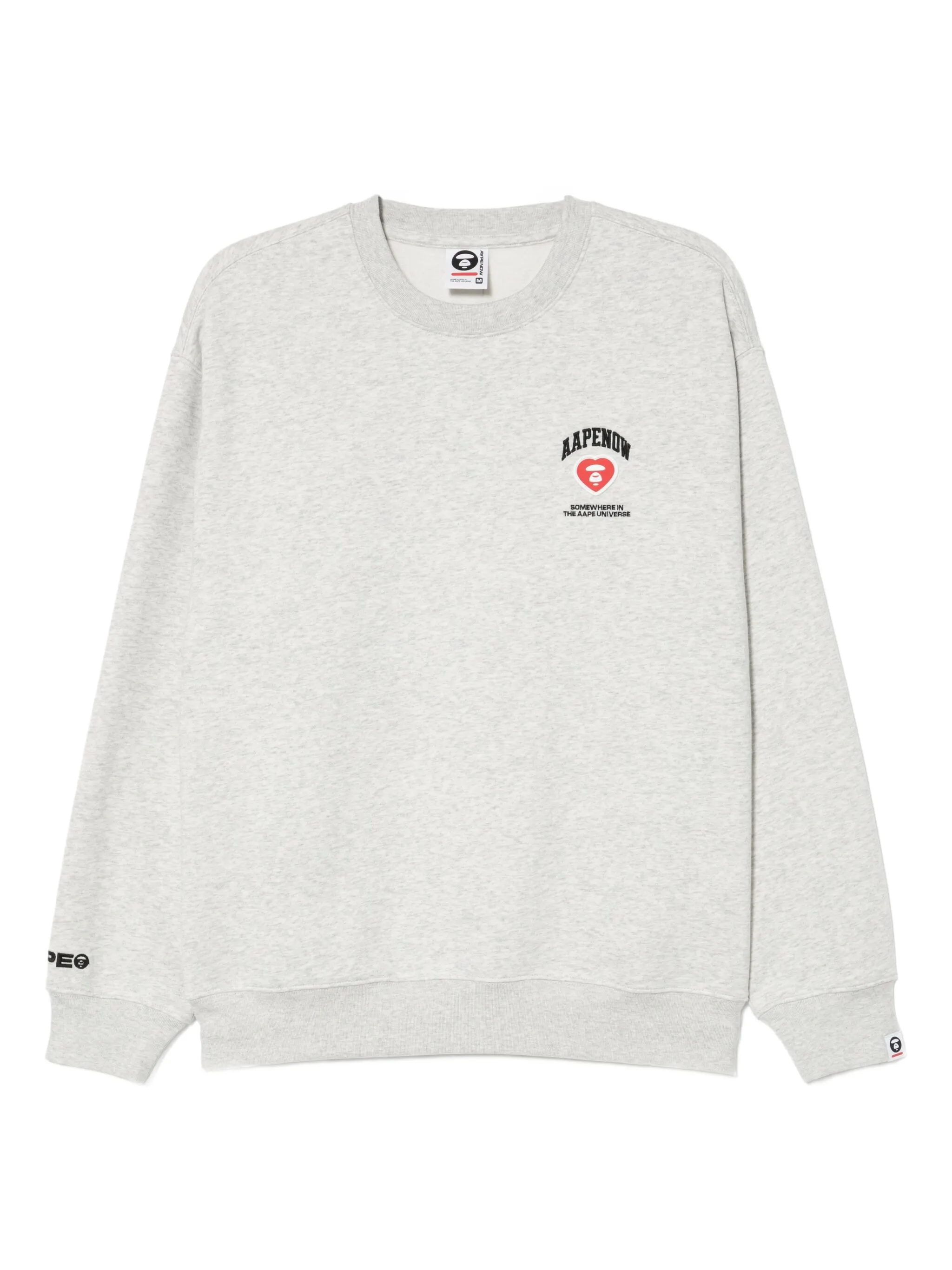 Толстовка с нашивкой-логотипом Aape By A Bathing Ape, серый
Толстовка с нашивкой-логотипом Aape By A Bathing Ape, серый