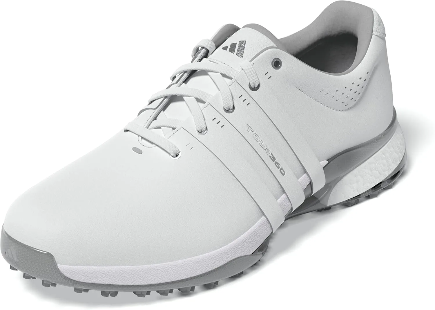 Мужские кроссовки Adidas Tour360 25 без шипов, белый/металлик
Мужские кроссовки Adidas Tour360 25 без шипов, белый/металлик