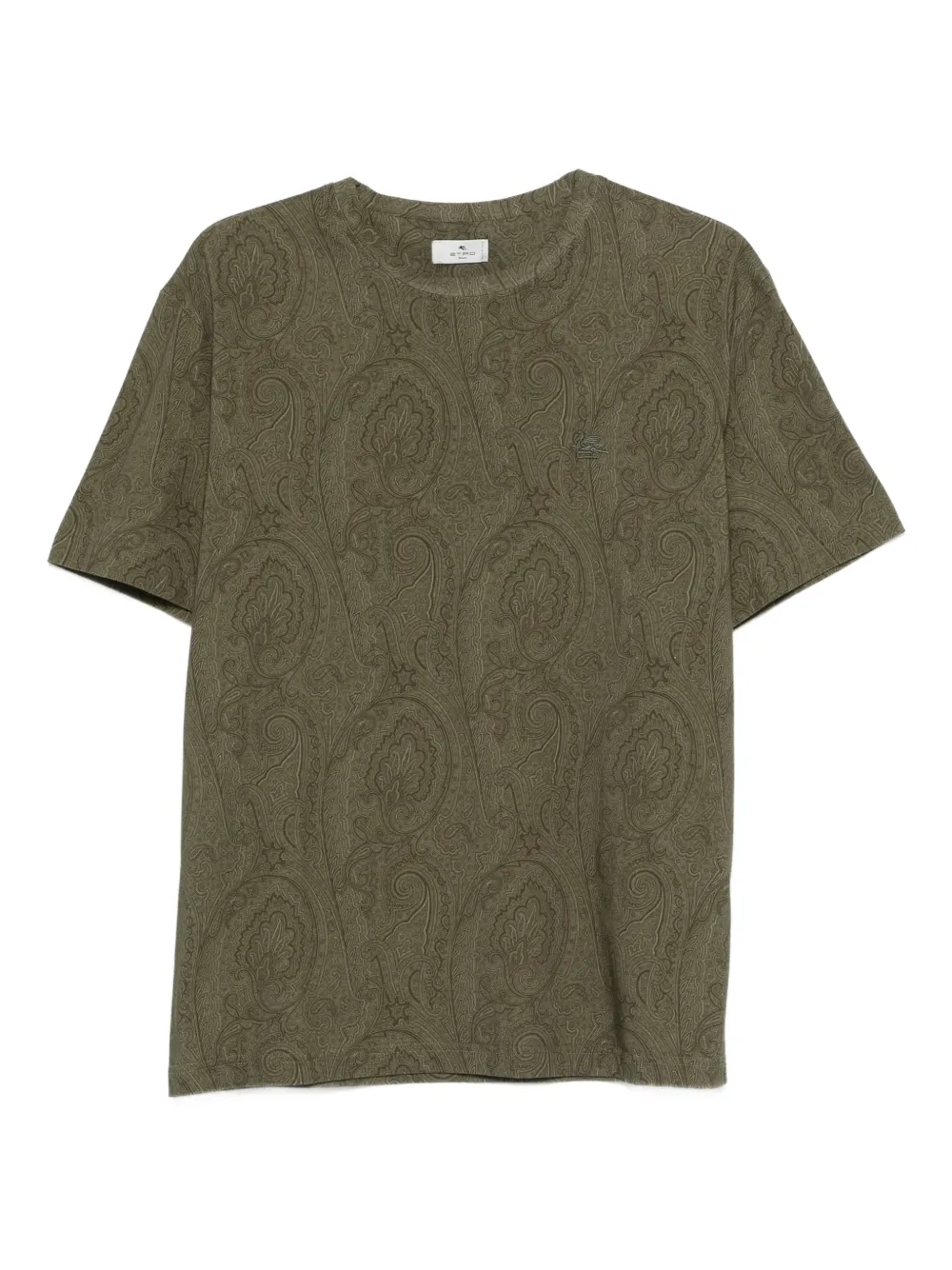 Футболка с узором "пейсли" ETRO, зеленый
Футболка с узором "пейсли" ETRO, зеленый