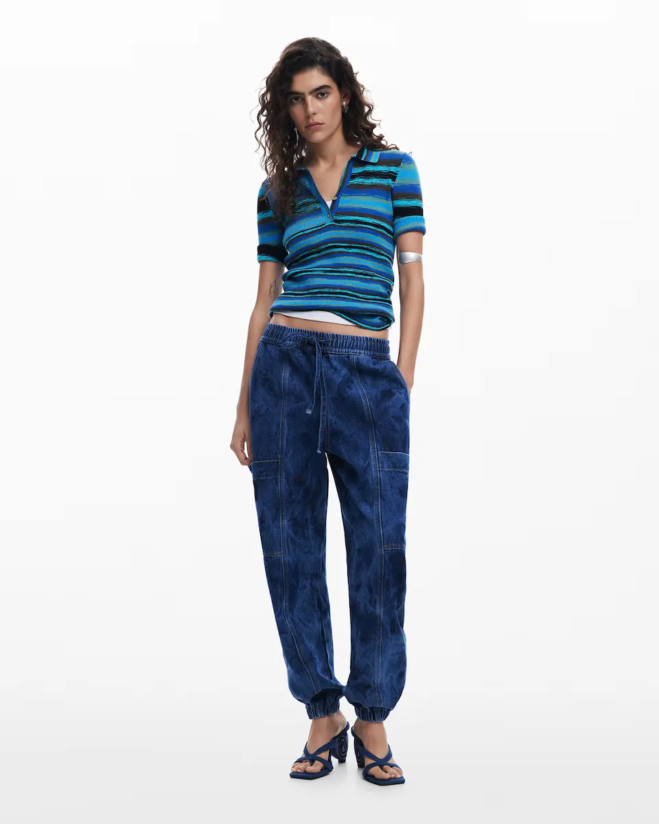 Женские мешковатые джинсы Desigual, синий
Женские мешковатые джинсы Desigual, синий