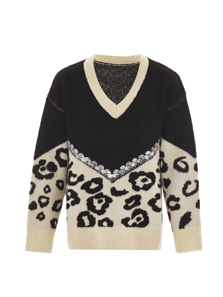 Пуловер IMANE, цвет schwarz beige
Пуловер IMANE, цвет schwarz beige