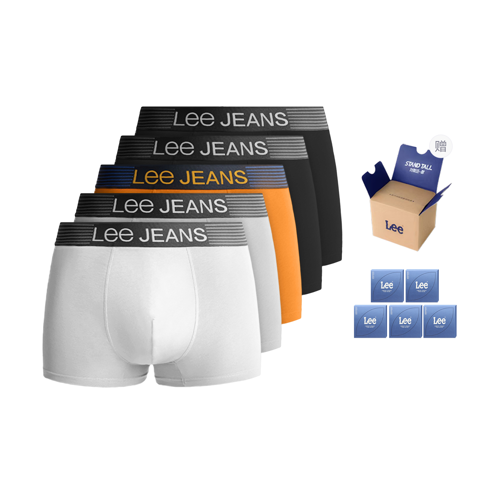 Lee Подарочный набор мужского белья Brilliant
Lee Подарочный набор мужского белья Brilliant