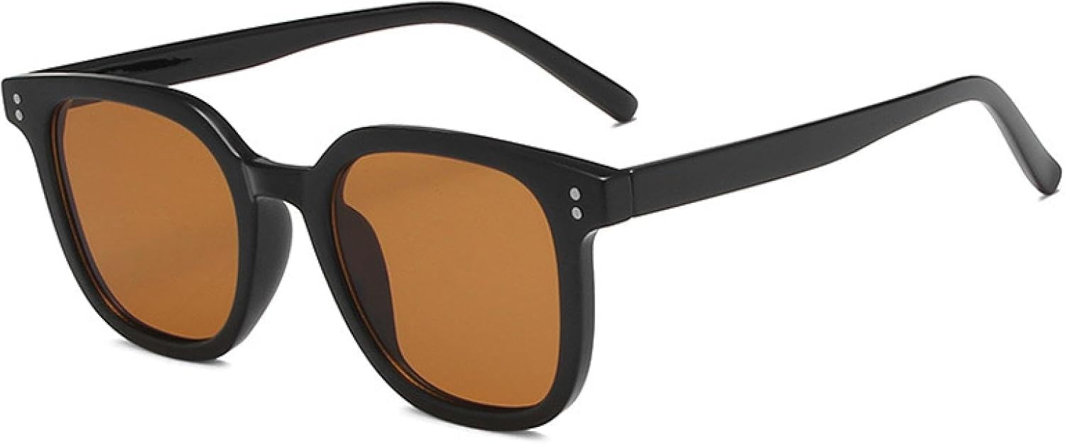 Модные солнцезащитные очки для женщин, прозрачные линзы цвета океана, защита от УФ-излучения UV400; для мужчин, ретро, с заклепками, оранжево-розовые солнцезащитные очки VVTWSSW, Black Tea
Модные солнцезащитные очки для женщин, прозрачные линзы цвета океана, защита от УФ-излучения UV400; для мужчин, ретро, с заклепками, оранжево-розовые солнцезащитные очки VVTWSSW, Black Tea