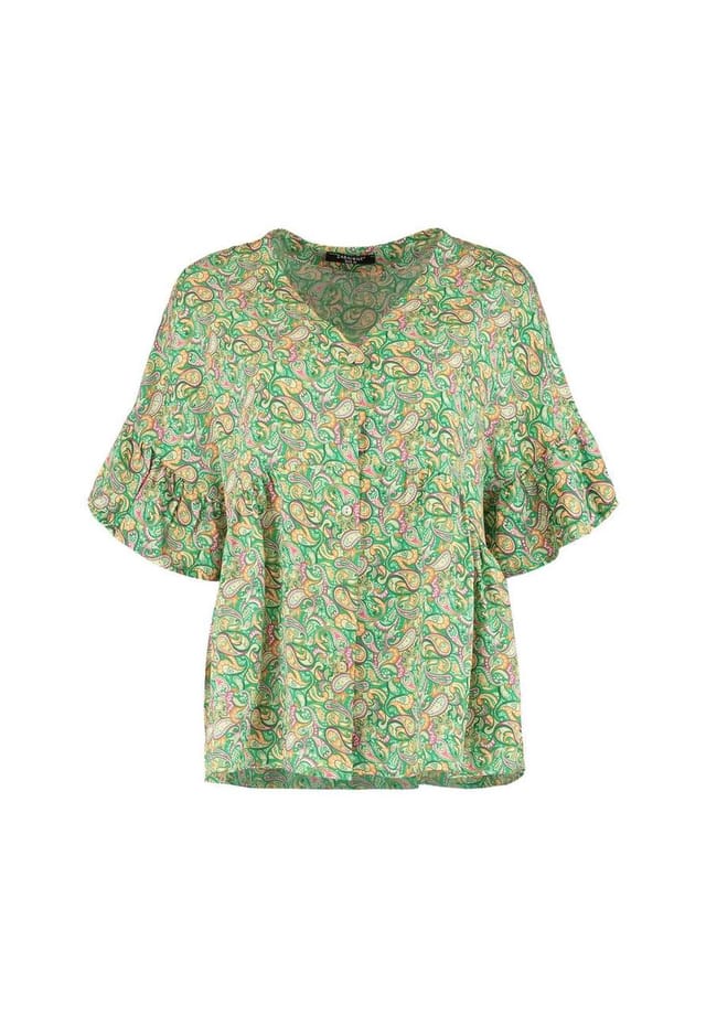 Блузка с короткими рукавами Zabaione, зеленый
Блузка с короткими рукавами Zabaione, зеленый