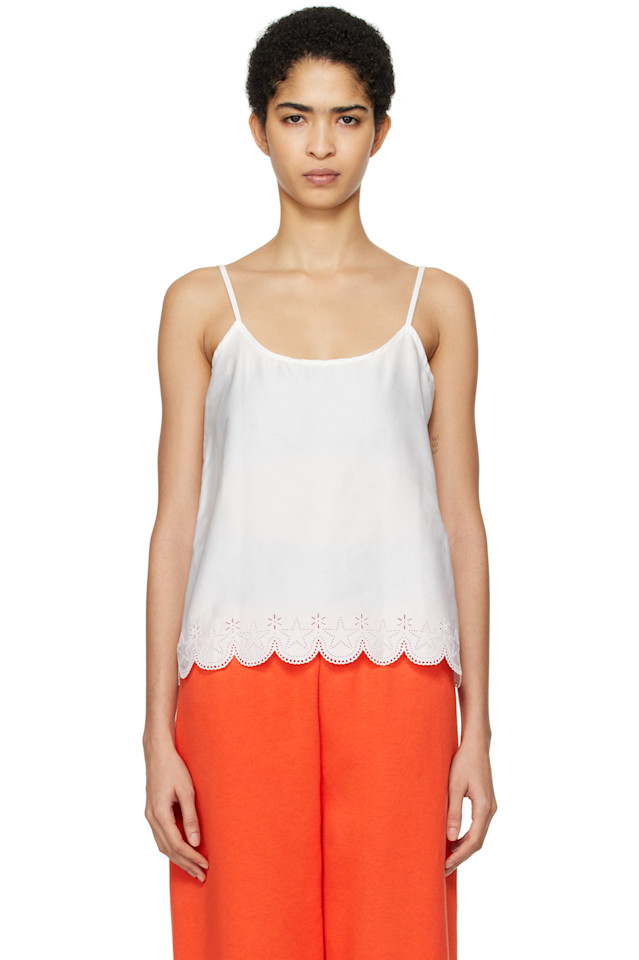 Хлопковая майка Sky High Farm Workwear, белый
Хлопковая майка Sky High Farm Workwear, белый