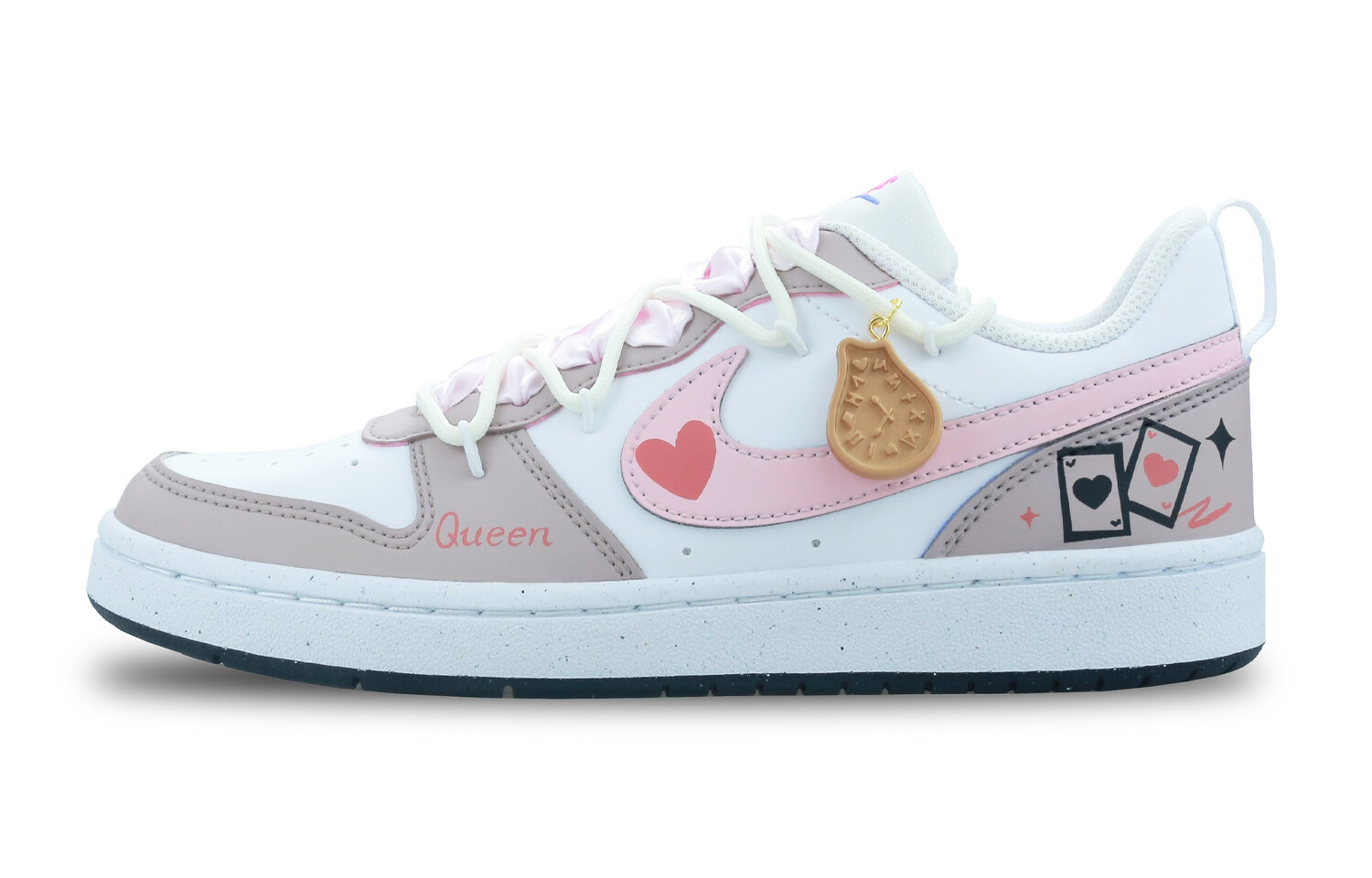 Кроссовки Nike Court Borough Skateboarding Shoes Women's Low-top Light Khaki/Pink, хаки
Кроссовки Nike Court Borough Skateboarding Shoes Women's Low-top Light Khaki/Pink, хаки