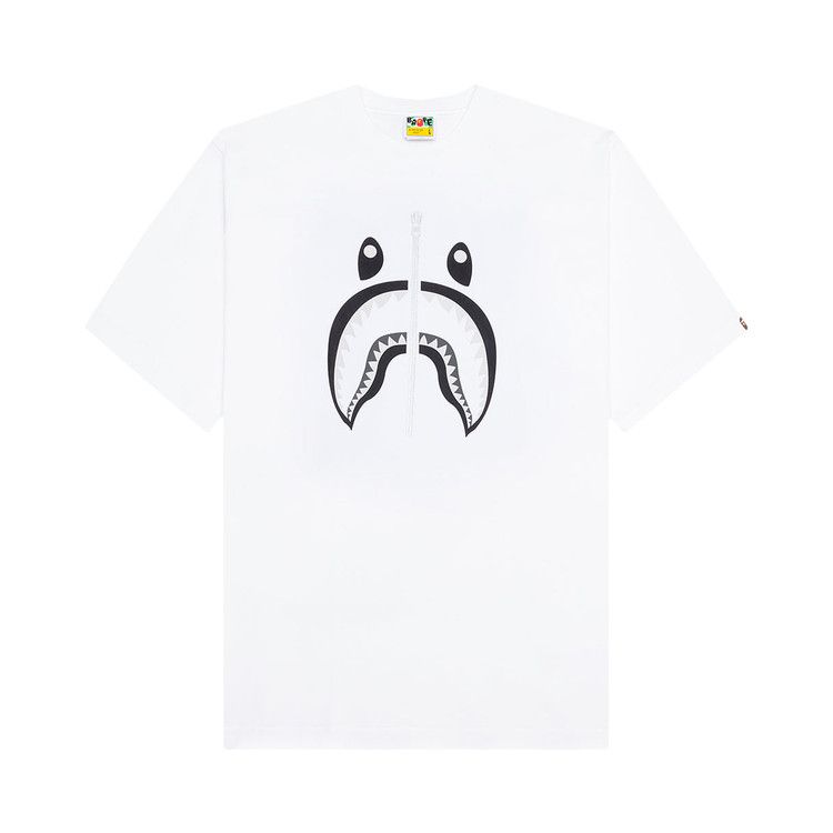 Футболка BAPE Shark Tee #1, White 
Футболка BAPE Shark Tee #1, White