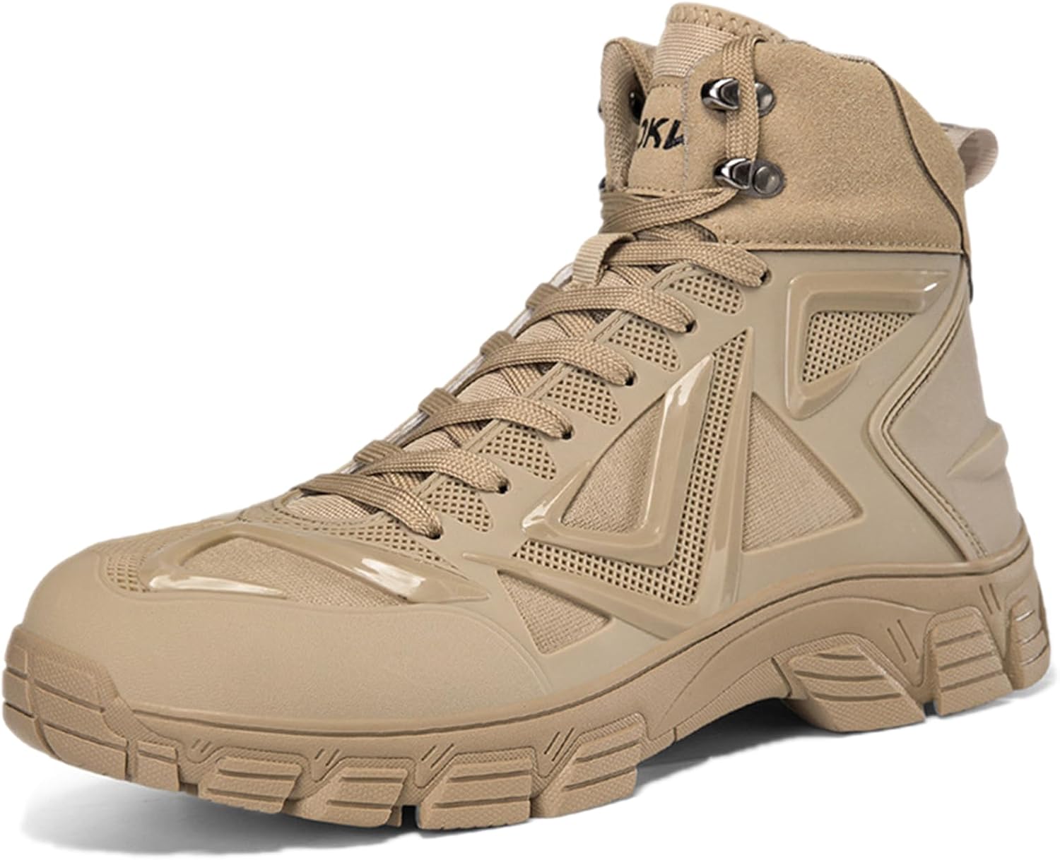 Мужские водонепроницаемые походные ботинки на шнуровке, дышащая сетка, удобные высокие, противоскользящие ботинки до щиколотки, легкие армейские тактические боевые ботинки Adkgbe, хаки
Мужские водонепроницаемые походные ботинки на шнуровке, дышащая сетка, удобные высокие, противоскользящие ботинки до щиколотки, легкие армейские тактические боевые ботинки Adkgbe, хаки