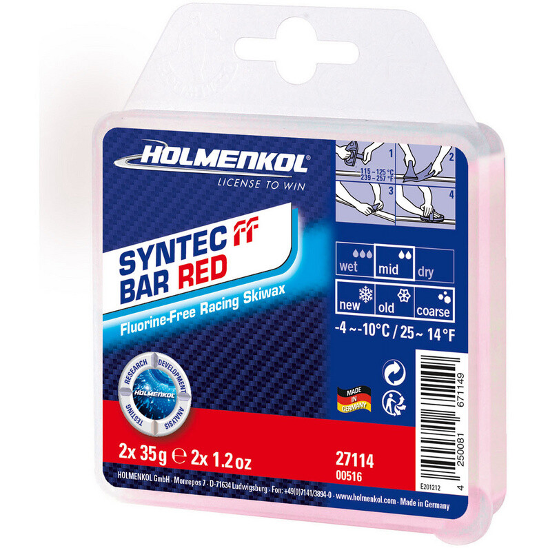 Syntec FF Барный воск Holmenkol
Syntec FF Барный воск Holmenkol