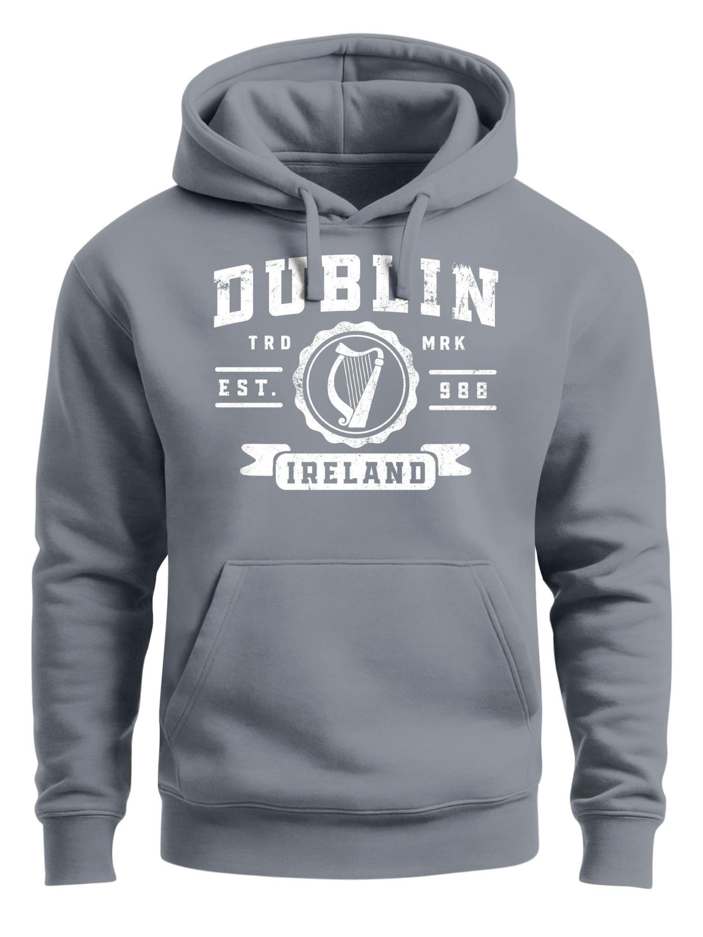 Neverless Толстовка 'Dublin Irish' в сером цвете
Neverless Толстовка 'Dublin Irish' в сером цвете
