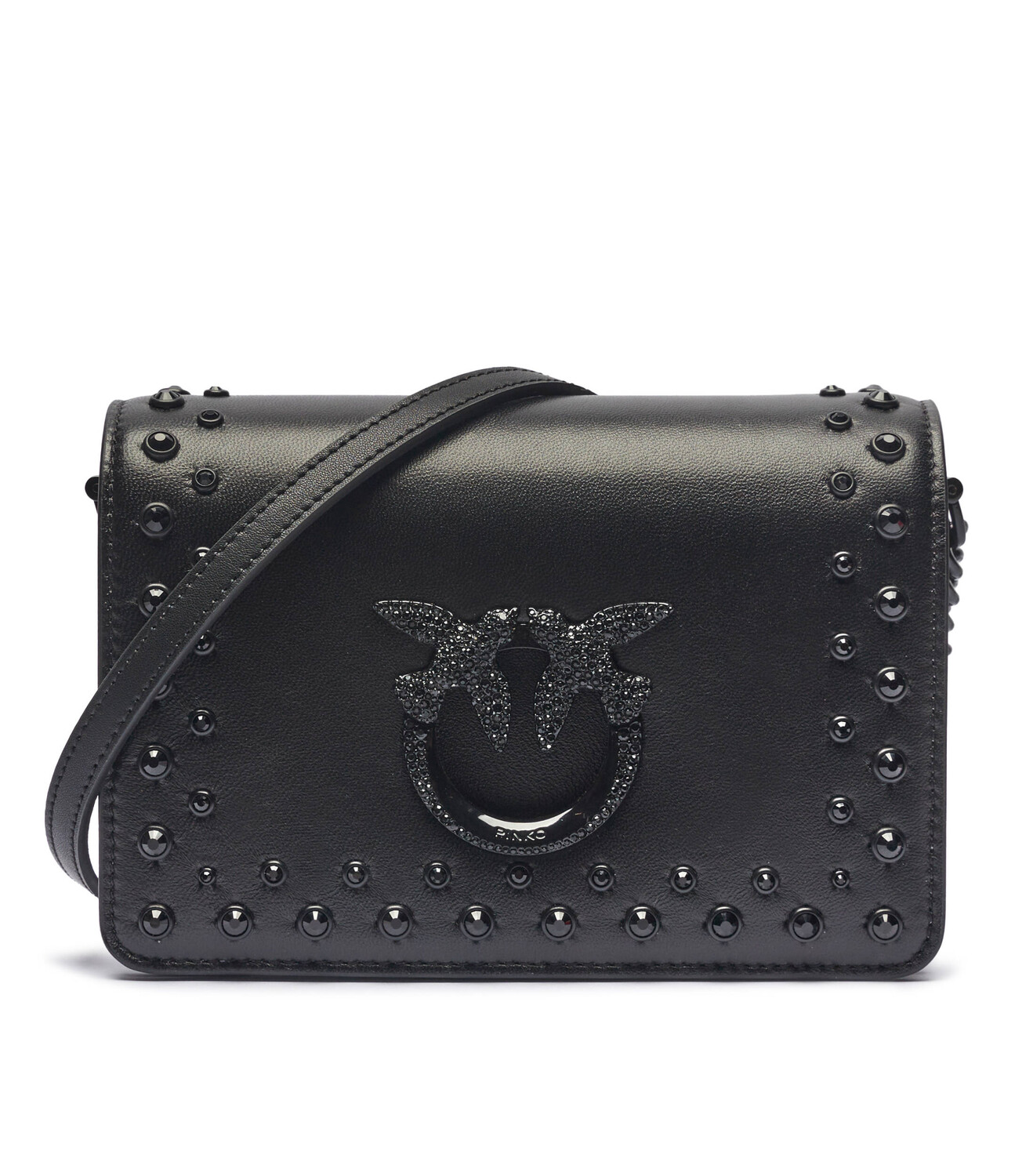 Сумка через плечо Pinko messenger LOVE CLICK MINI, черный 
Сумка через плечо Pinko messenger LOVE CLICK MINI, черный