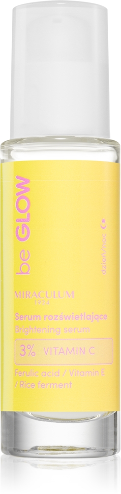 Осветляющая сыворотка Be Glow с витамином С Miraculum, 30 мл
Осветляющая сыворотка Be Glow с витамином С Miraculum, 30 мл