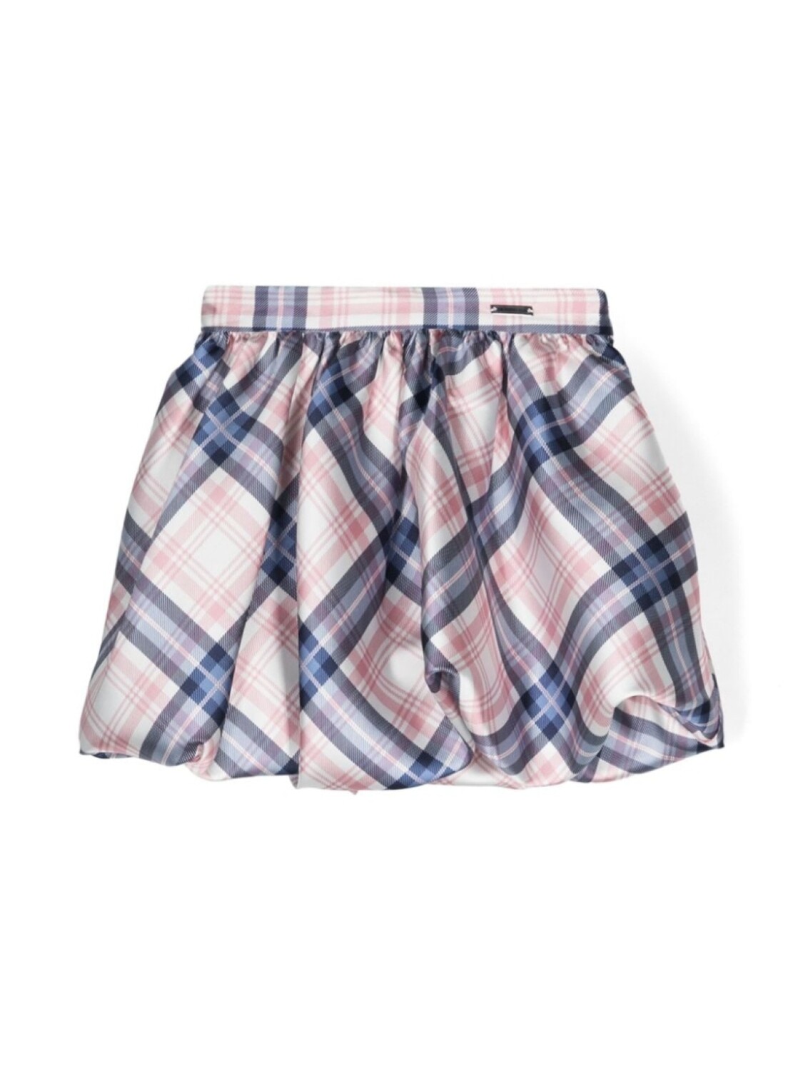 Monnalisa пышная юбка в клетку, розовый 
Monnalisa пышная юбка в клетку, розовый