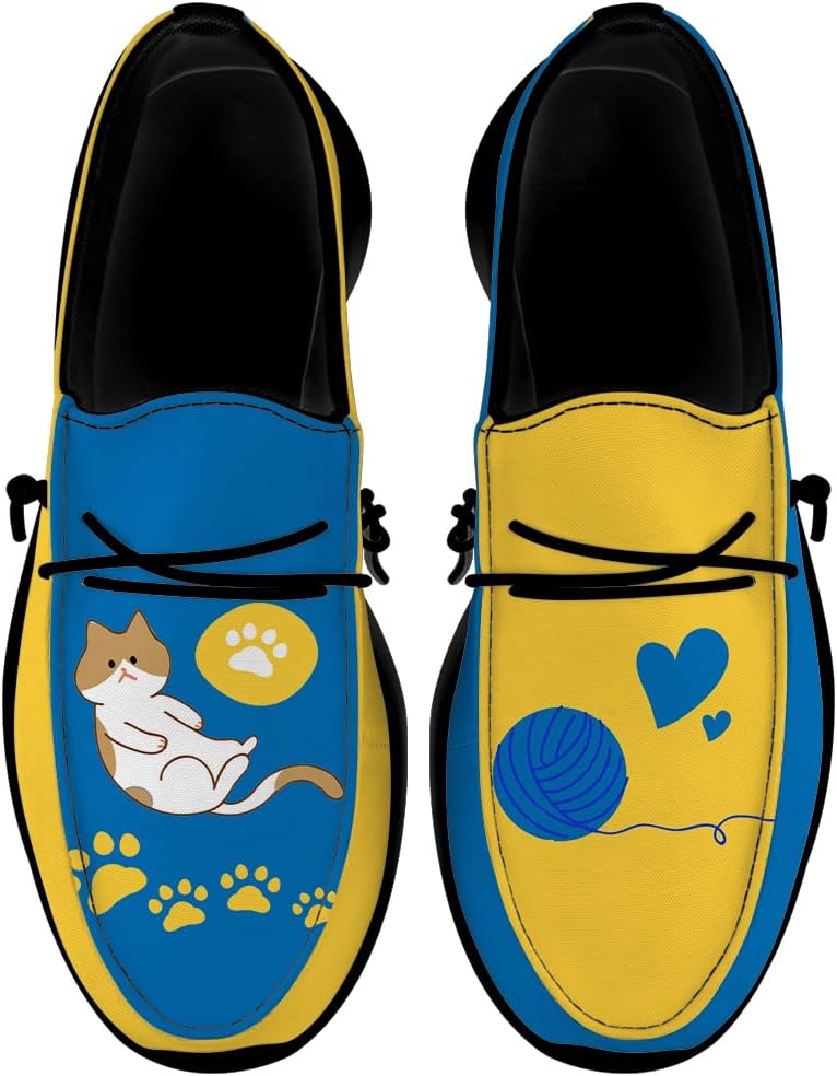 Лоферы Quorax для женщин и мужчин, слипоны, забавные подарки для женщин и мужчин, синий/желтый
Лоферы Quorax для женщин и мужчин, слипоны, забавные подарки для женщин и мужчин, синий/желтый