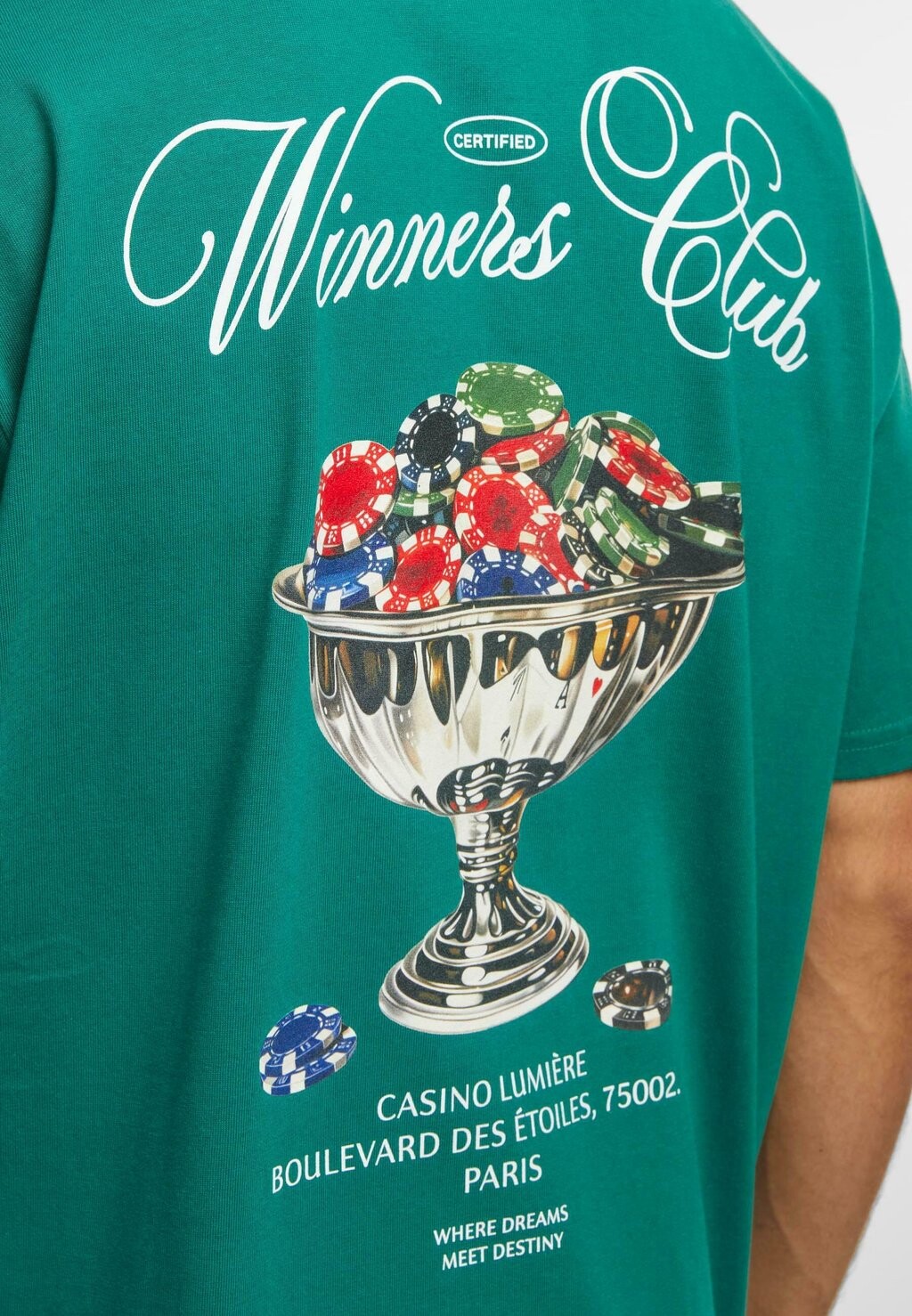 Футболка с принтом WINNERS CLUB TEE Mister Tee, зеленый
Футболка с принтом WINNERS CLUB TEE Mister Tee, зеленый