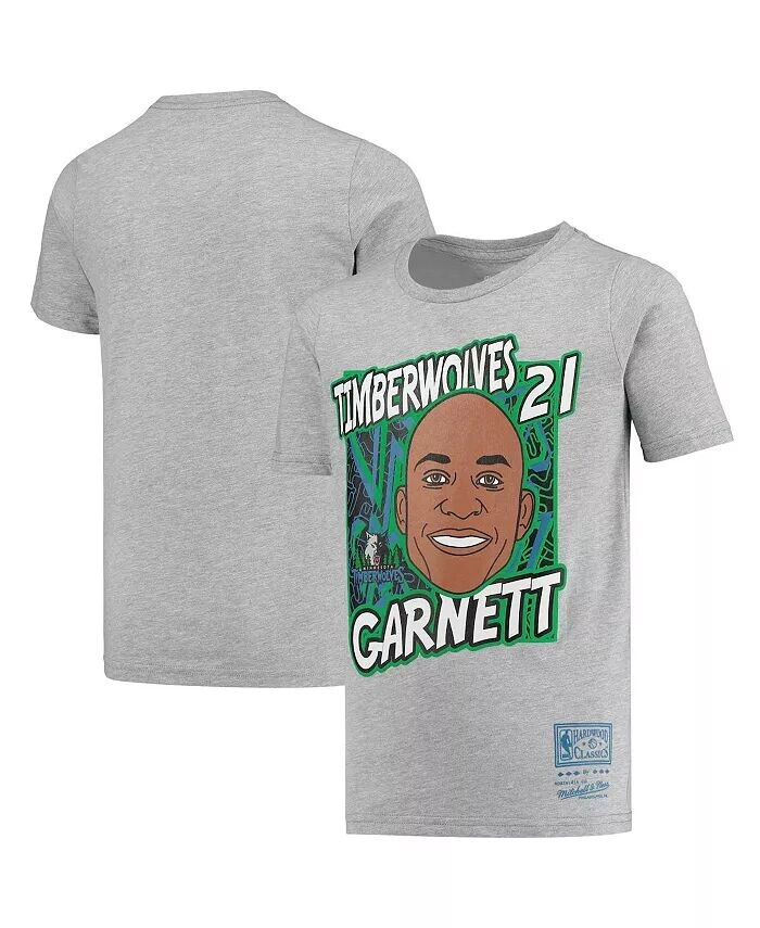 Серая футболка Big Boys Kevin Garnett Minnesota Timberwolves Hardwood Classics King of the Court Player Mitchell & Ness
Серая футболка Big Boys Kevin Garnett Minnesota Timberwolves Hardwood Classics King of the Court Player Mitchell & Ness