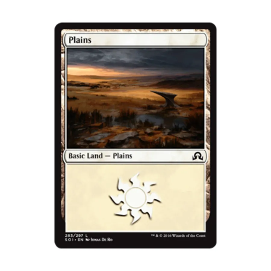 CCG Равнины № 283 (С), MTG - Shadows Over Innistrad
CCG Равнины № 283 (С), MTG - Shadows Over Innistrad