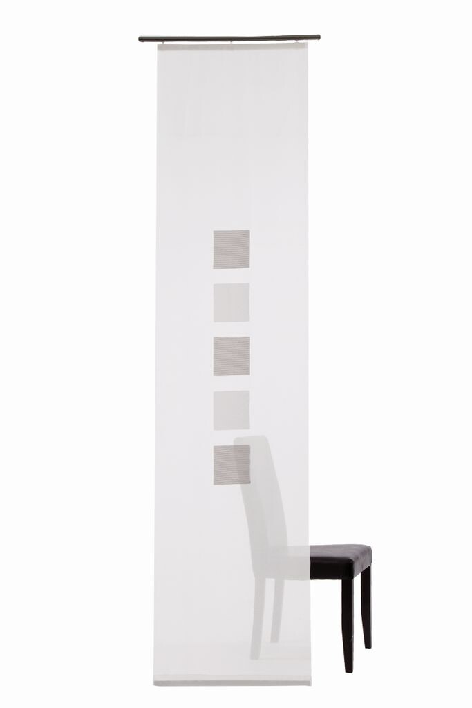 Панельная штора Homing Elias 60x245см бело-серебристая штора для гостиной, спальни, белый
Панельная штора Homing Elias 60x245см бело-серебристая штора для гостиной, спальни, белый