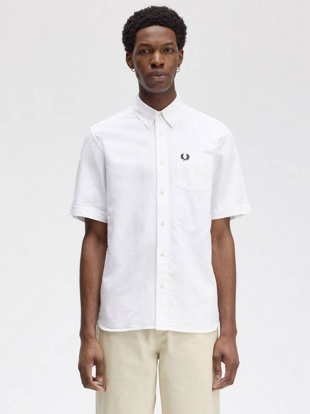Хлопковая оксфордская рубашка Regular Fit Fred Perry, White
Хлопковая оксфордская рубашка Regular Fit Fred Perry, White