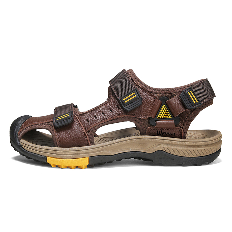 Wen Nai Пляжные сандалии мужские коричневые
Wen Nai Пляжные сандалии мужские коричневые