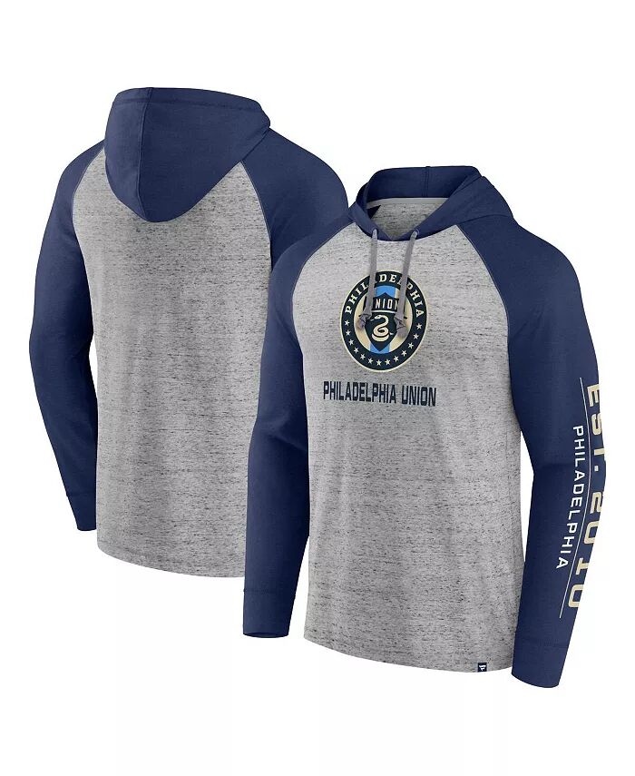 Мужская толстовочка-пуловер Steel Philadelphia Union Deflection Raglan Fanatics
Мужская толстовочка-пуловер Steel Philadelphia Union Deflection Raglan Fanatics