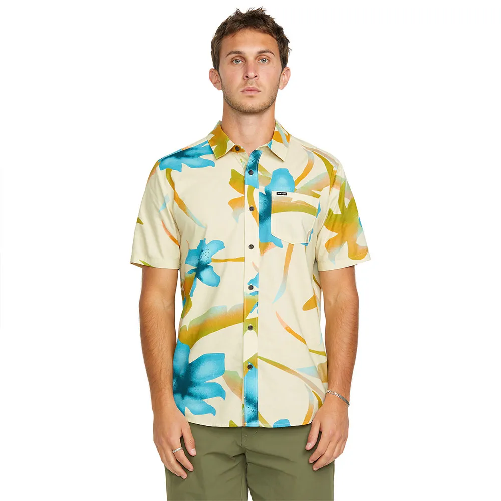 Рубашка с коротким рукавом Volcom Tracers Floral, бежевый
Рубашка с коротким рукавом Volcom Tracers Floral, бежевый