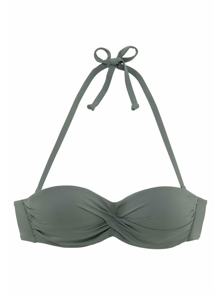 Верх бикини LASCANA, оливковый
Верх бикини LASCANA, оливковый
