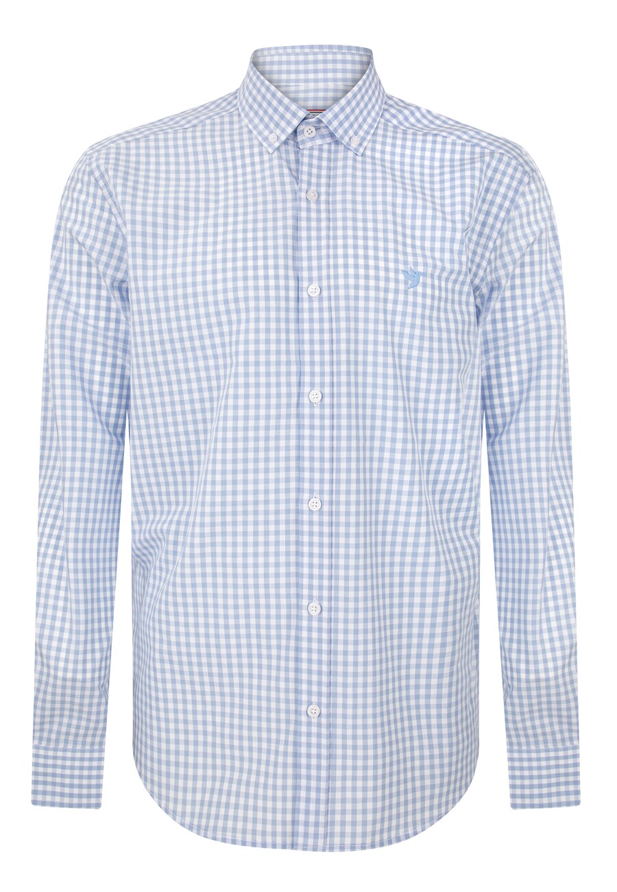 Рубашка на пуговицах классического кроя Felix Hardy, синий/белый
Рубашка на пуговицах классического кроя Felix Hardy, синий/белый