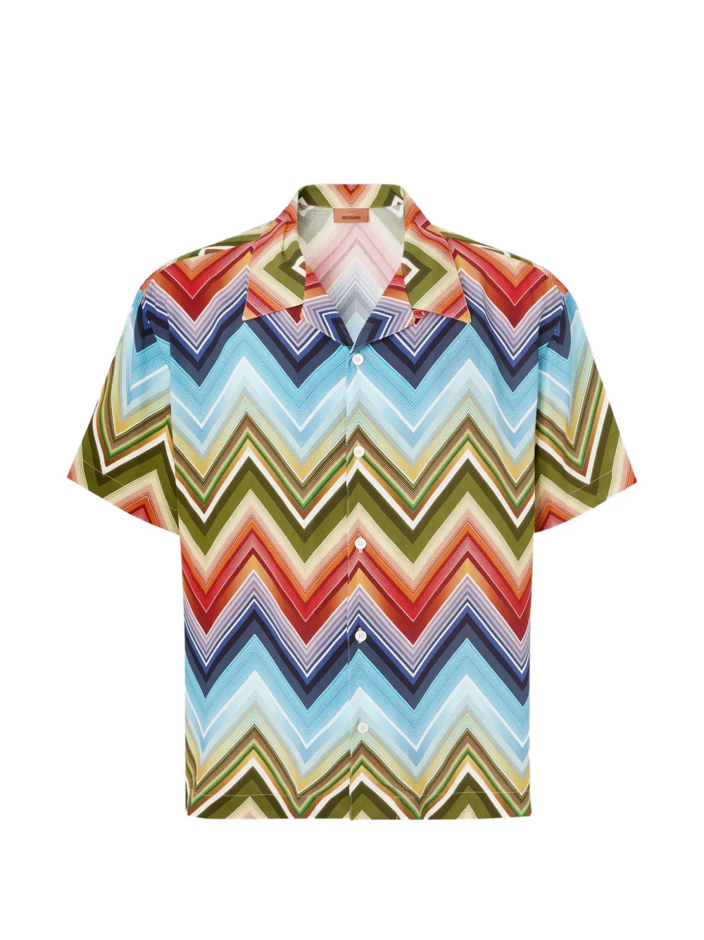 Рубашка с зигзагообразным узором Missoni, синий
Рубашка с зигзагообразным узором Missoni, синий