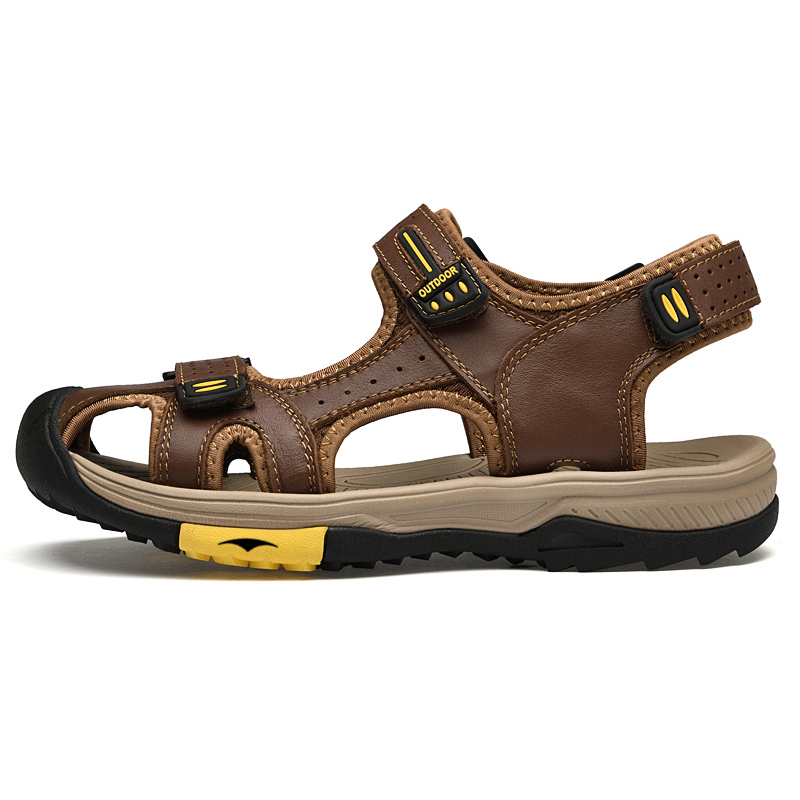 TELENT Мужские пляжные сандалии коричневые, цвет Brown
TELENT Мужские пляжные сандалии коричневые, цвет Brown