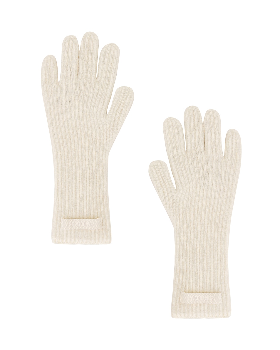 Перчатки Gros Grain Jacquemus, Off White
Перчатки Gros Grain Jacquemus, Off White