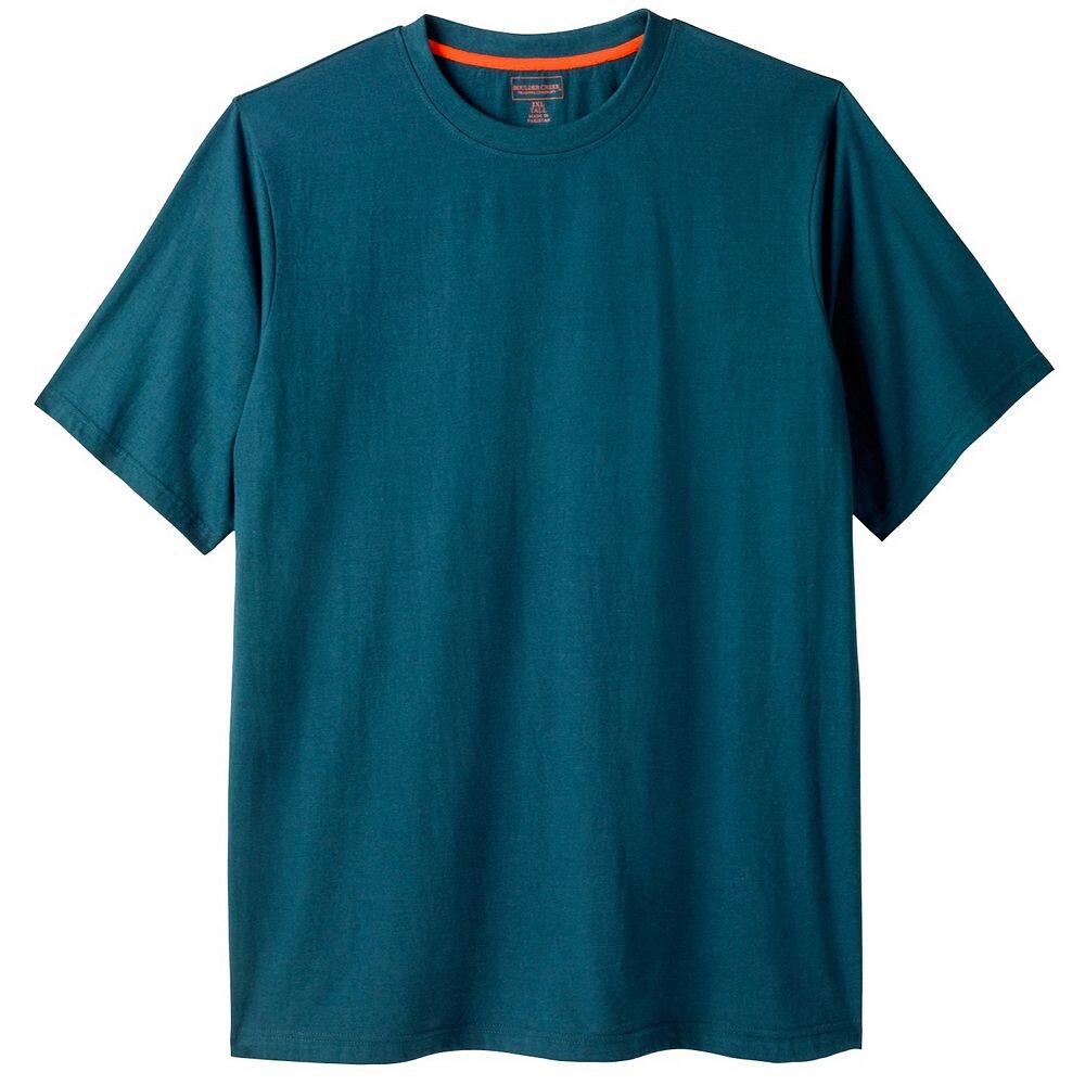 Мужская трикотажная футболка с круглым вырезом Boulder Creek By Kingsize для больших и высоких тяжеловесов, цвет Midnight Teal
Мужская трикотажная футболка с круглым вырезом Boulder Creek By Kingsize для больших и высоких тяжеловесов, цвет Midnight Teal