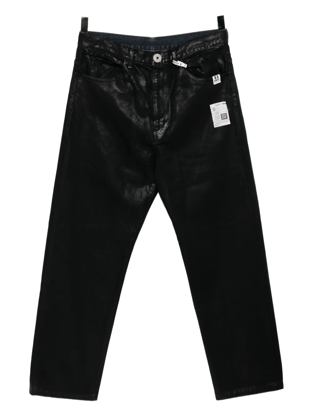 Джинсы в двух тонах Maison Mihara Yasuhiro, черный
Джинсы в двух тонах Maison Mihara Yasuhiro, черный