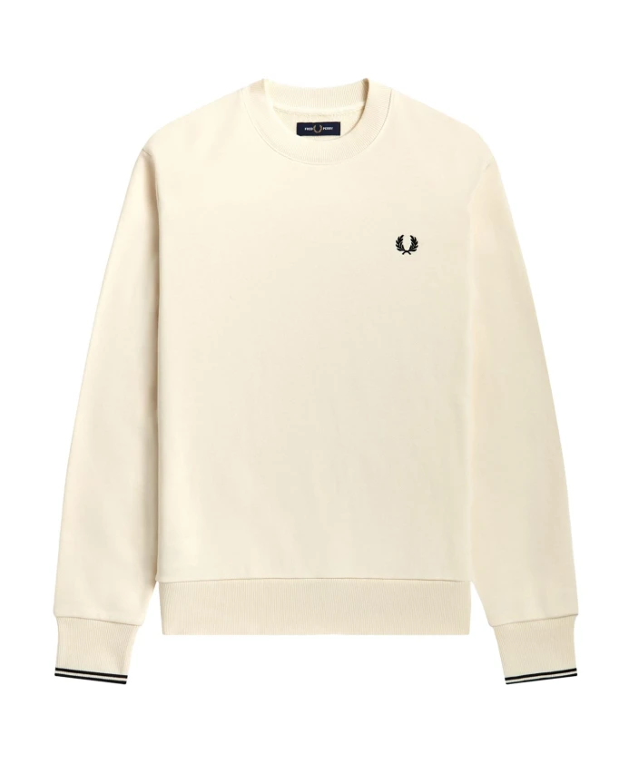 Свитер цвета экрю с логотипом Fred Perry, бежевый
Свитер цвета экрю с логотипом Fred Perry, бежевый
