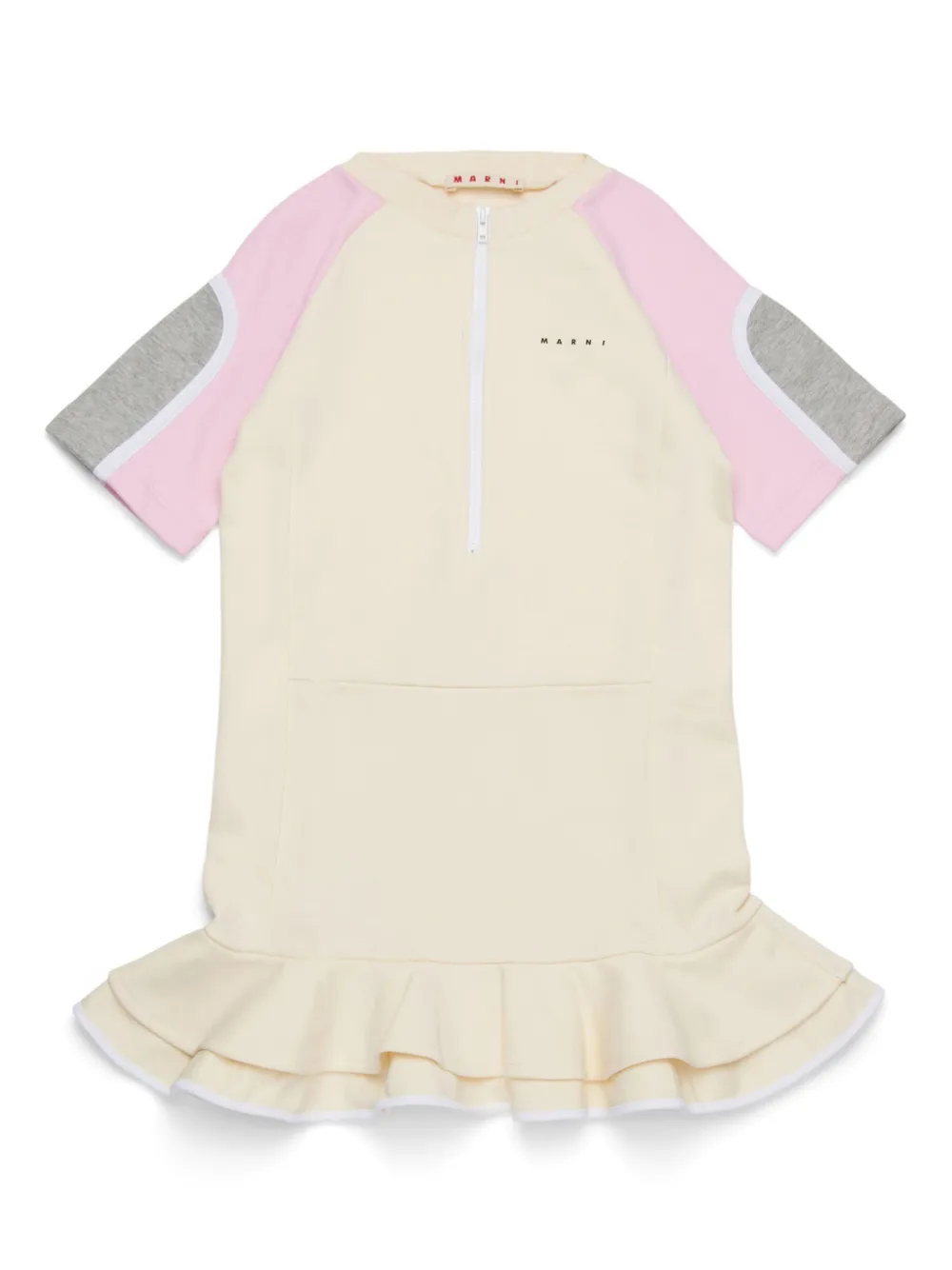 Платье с оборками Marni Kids, желтый
Платье с оборками Marni Kids, желтый