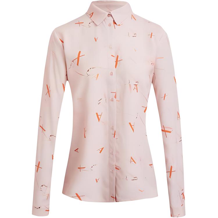 ARMANI EXCHANGE AE SS22 Рубашка женская светло-розовая
ARMANI EXCHANGE AE SS22 Рубашка женская светло-розовая