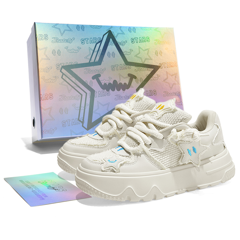 Stateof Stars Низкие скейтерские кроссовки унисекс льняной бежевый (сетка), цвет Linen Beige (Mesh)
Stateof Stars Низкие скейтерские кроссовки унисекс льняной бежевый (сетка), цвет Linen Beige (Mesh)