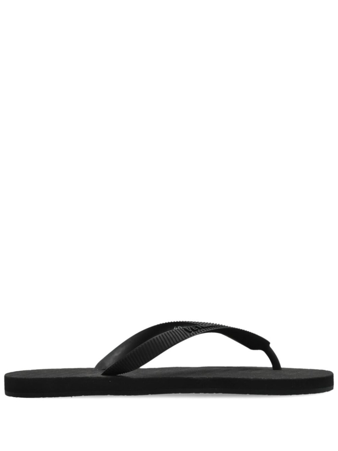 Шлепанцы с тисненым логотипом VETEMENTS, черный
Шлепанцы с тисненым логотипом VETEMENTS, черный