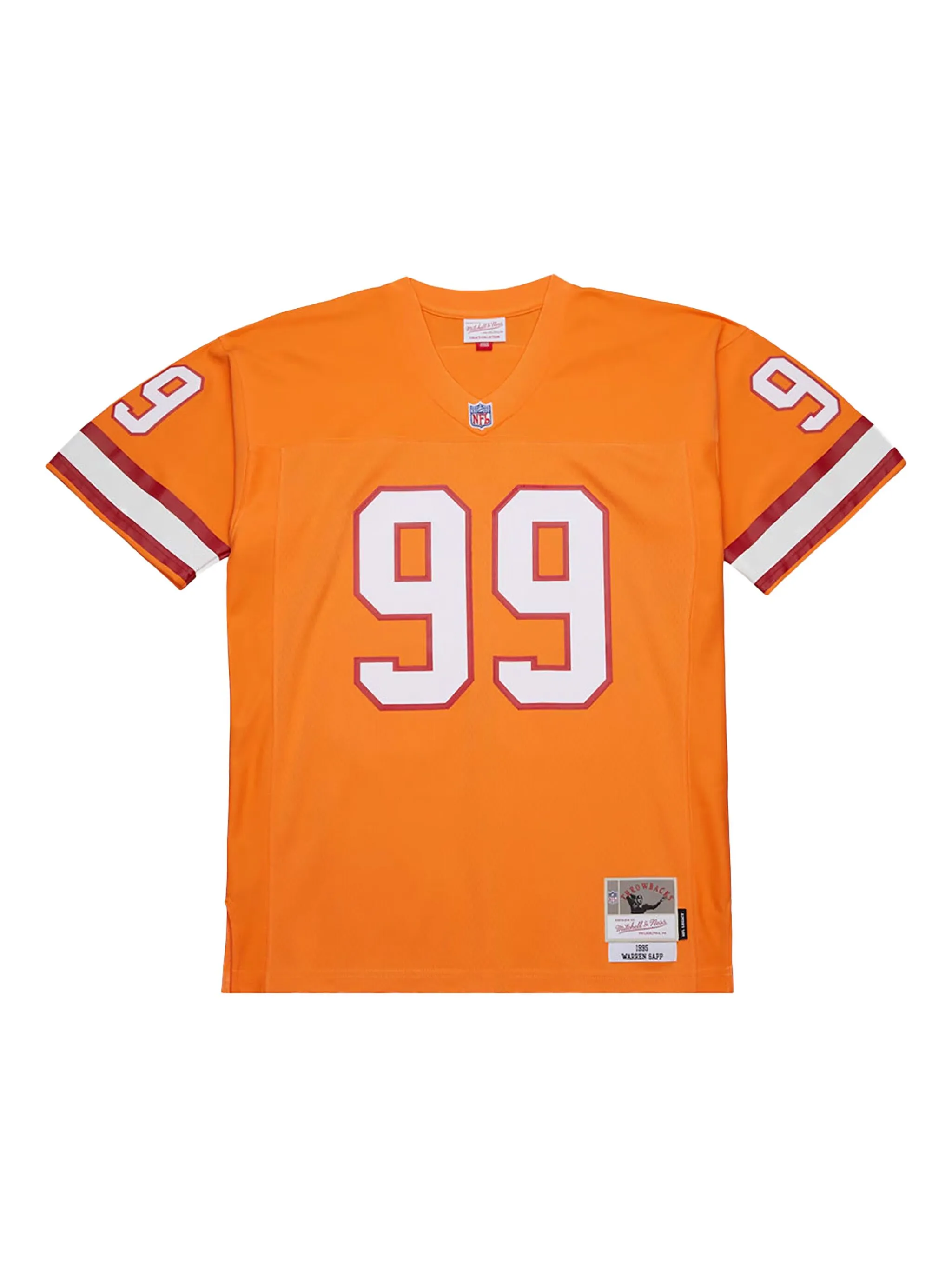Топ NFL Tampa Bay Buccaneer 1995 Warren Sapp Mitchell & Ness, оранжевый
Топ NFL Tampa Bay Buccaneer 1995 Warren Sapp Mitchell & Ness, оранжевый
