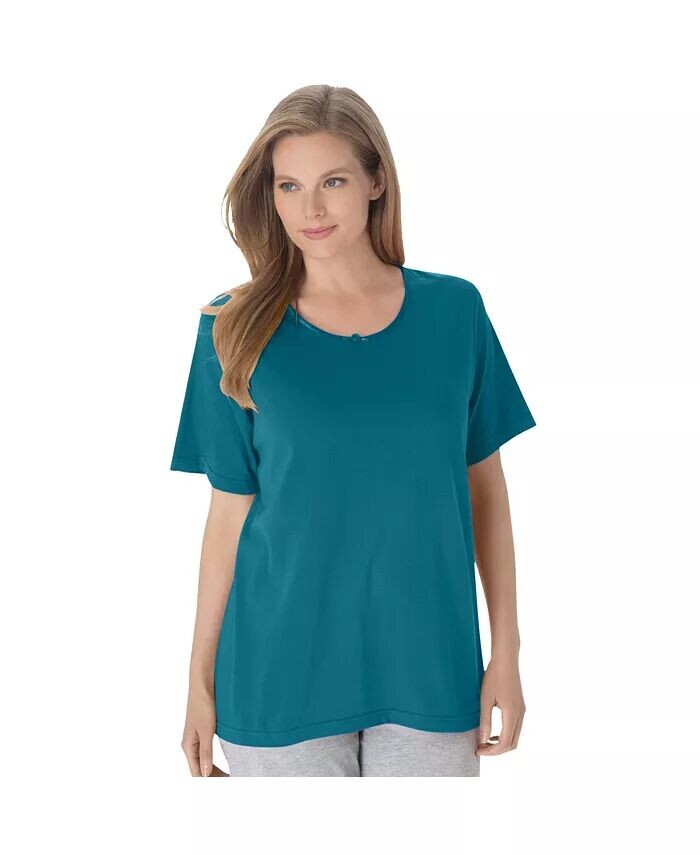 Футболка для сна больших размеров Dreams & Co., зеленый
Футболка для сна больших размеров Dreams & Co., зеленый