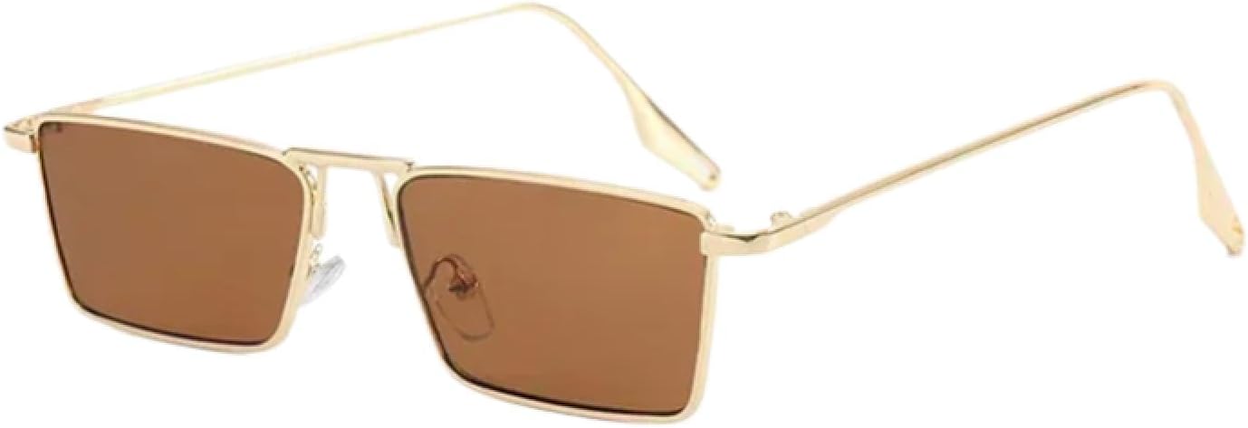 Солнцезащитные очки с защитой от УФ-излучения UV400 | Металлическая оправа, цветные линзы | Для женщин и мужчин, для занятий спортом на открытом воздухе и вождения DSVIGF, Gold Tea
Солнцезащитные очки с защитой от УФ-излучения UV400 | Металлическая оправа, цветные линзы | Для женщин и мужчин, для занятий спортом на открытом воздухе и вождения DSVIGF, Gold Tea