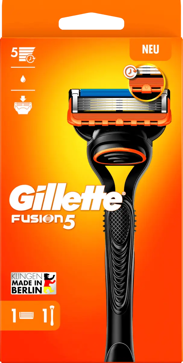 Бритва Fusion5 10шт. Gillette
Бритва Fusion5 10шт. Gillette