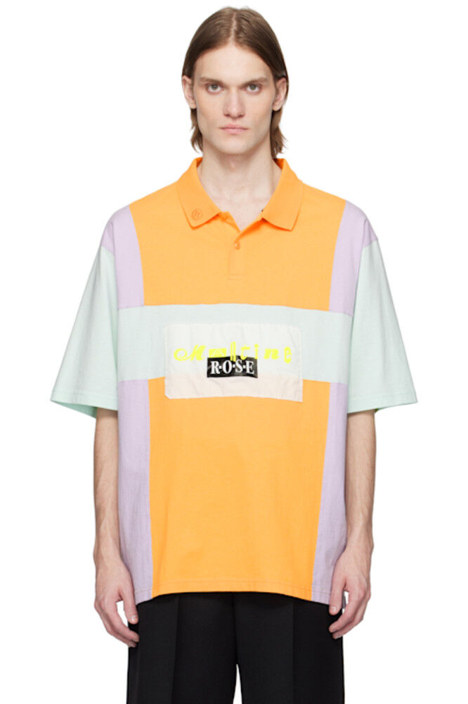 Многоцветное поло большого размера со вставками Martine Rose
Многоцветное поло большого размера со вставками Martine Rose