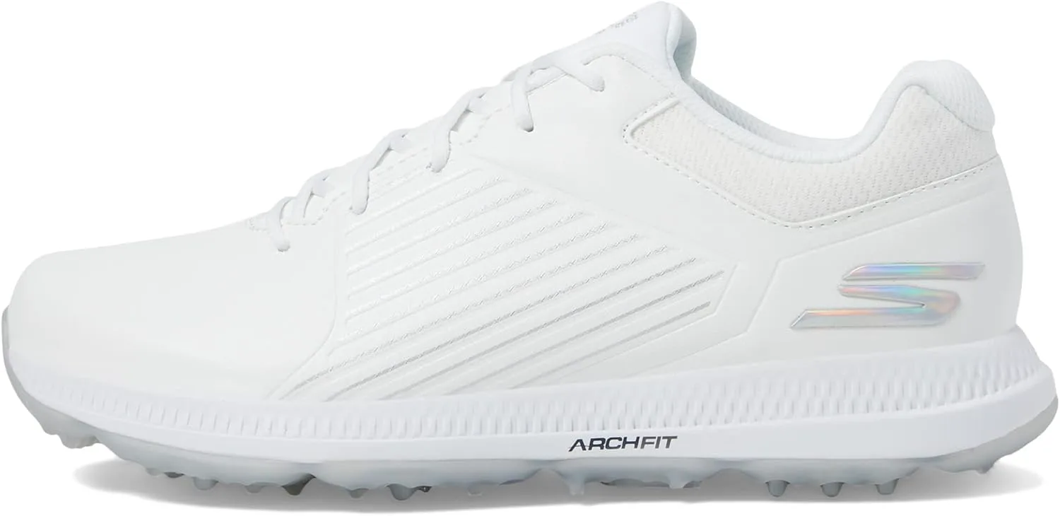 Мужские водонепроницаемые гольф-туфли Skechers Elite 5 Arch Fit, белый/серебристый
Мужские водонепроницаемые гольф-туфли Skechers Elite 5 Arch Fit, белый/серебристый