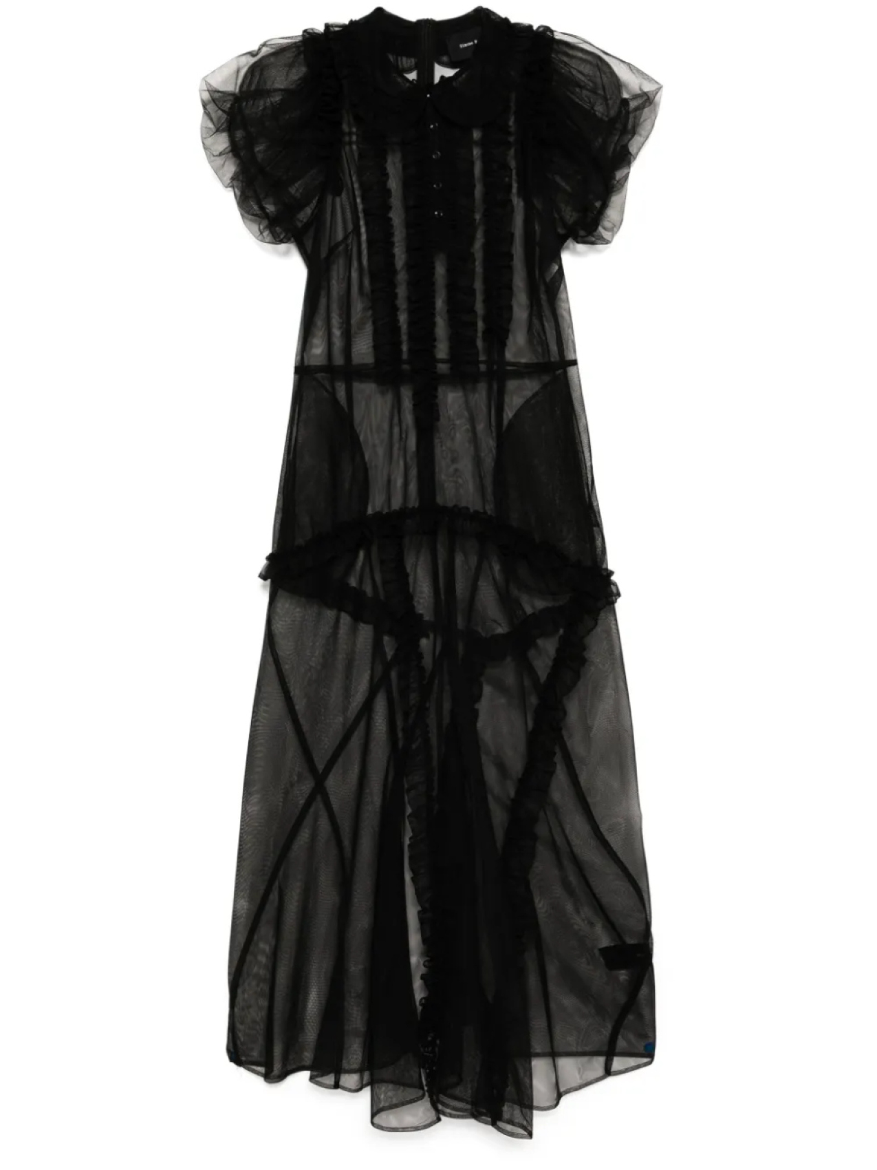 Simone Rocha платье с пышным подолом, черный
Simone Rocha платье с пышным подолом, черный