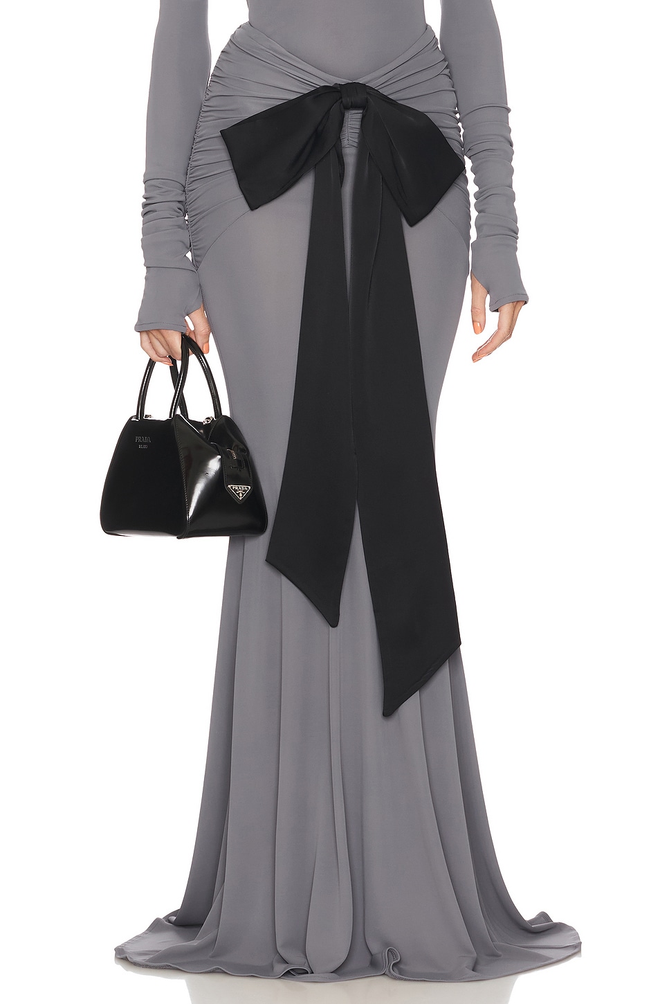 Юбка из трикотажа althea с бантом Helsa, graphite
Юбка из трикотажа althea с бантом Helsa, graphite